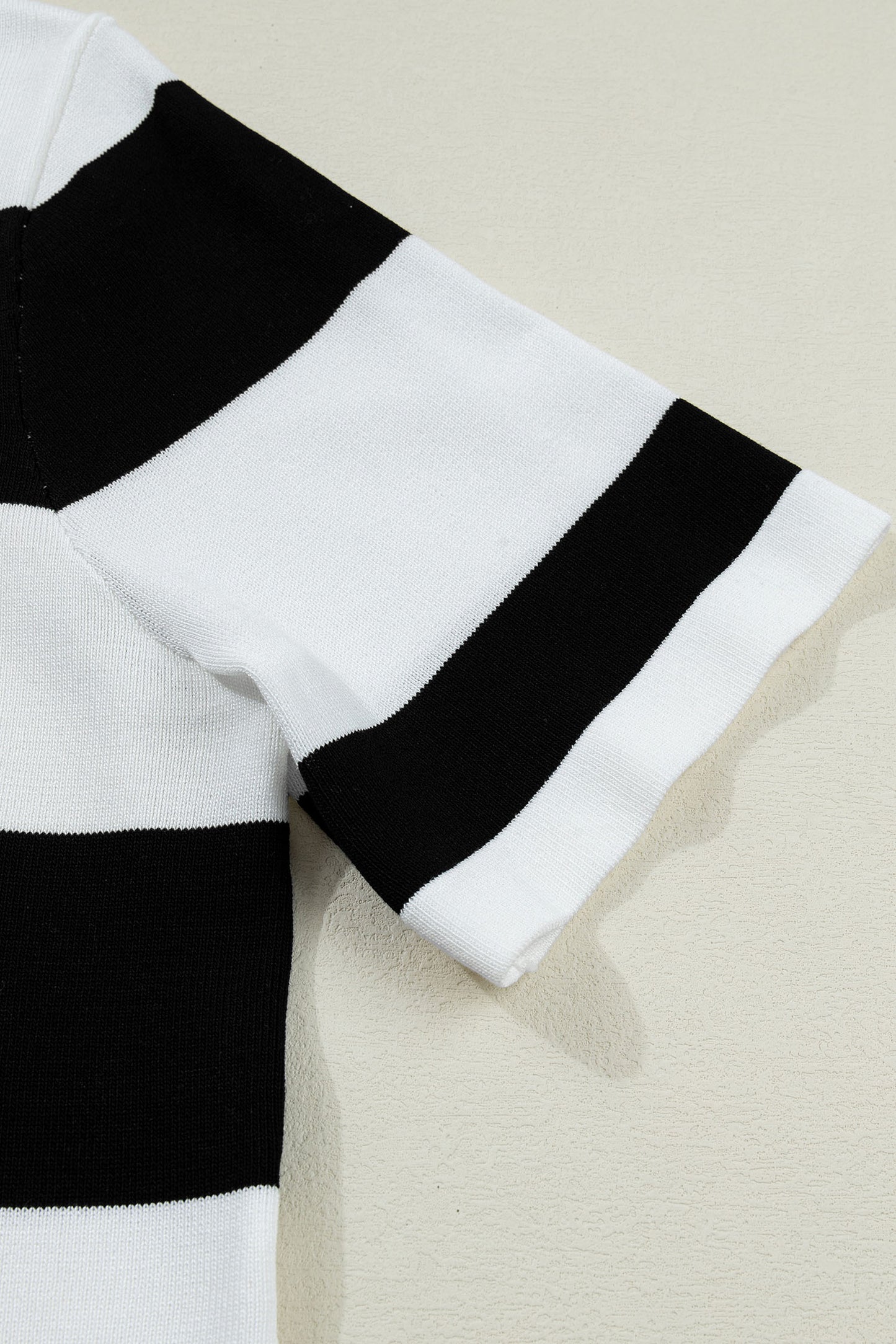 Bold Stripes Knitted T shirt