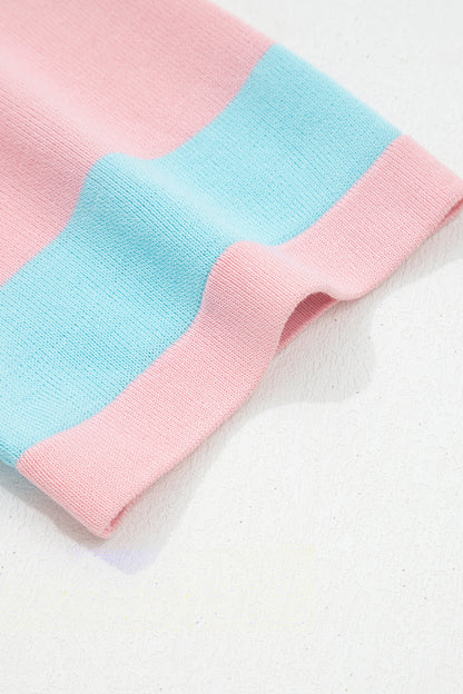 Bold Stripes Knitted T shirt