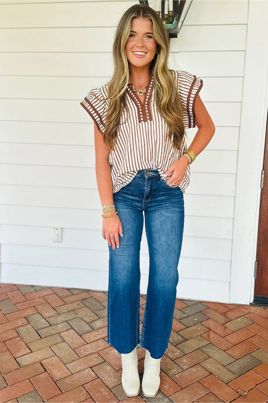 Josie Stripe Blouse