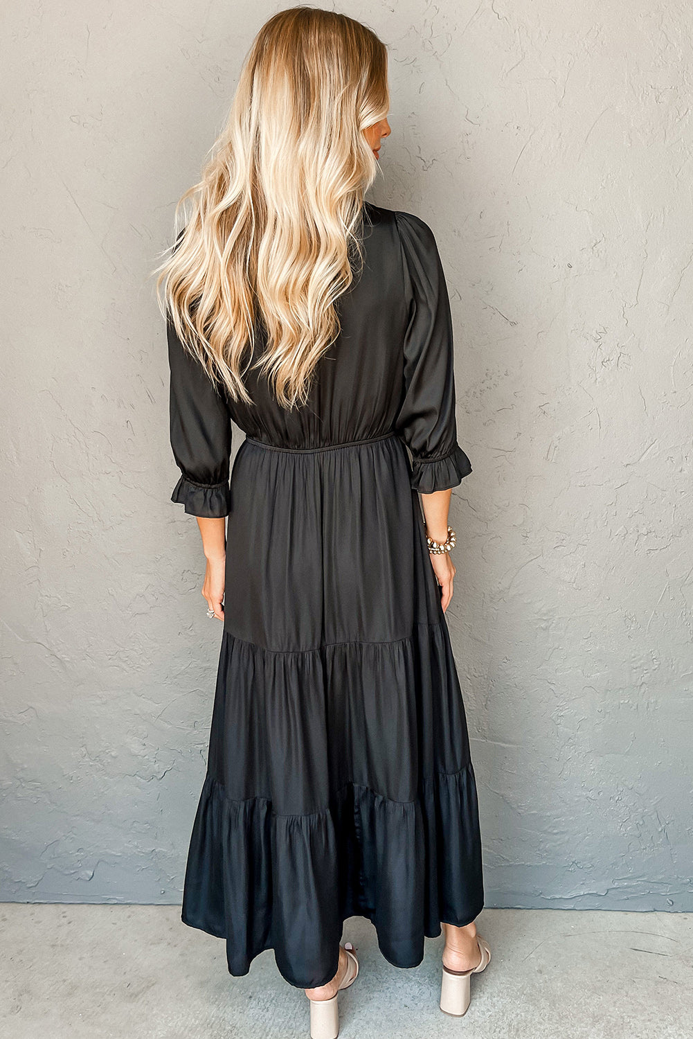 The Midnight Grace Maxi Dress