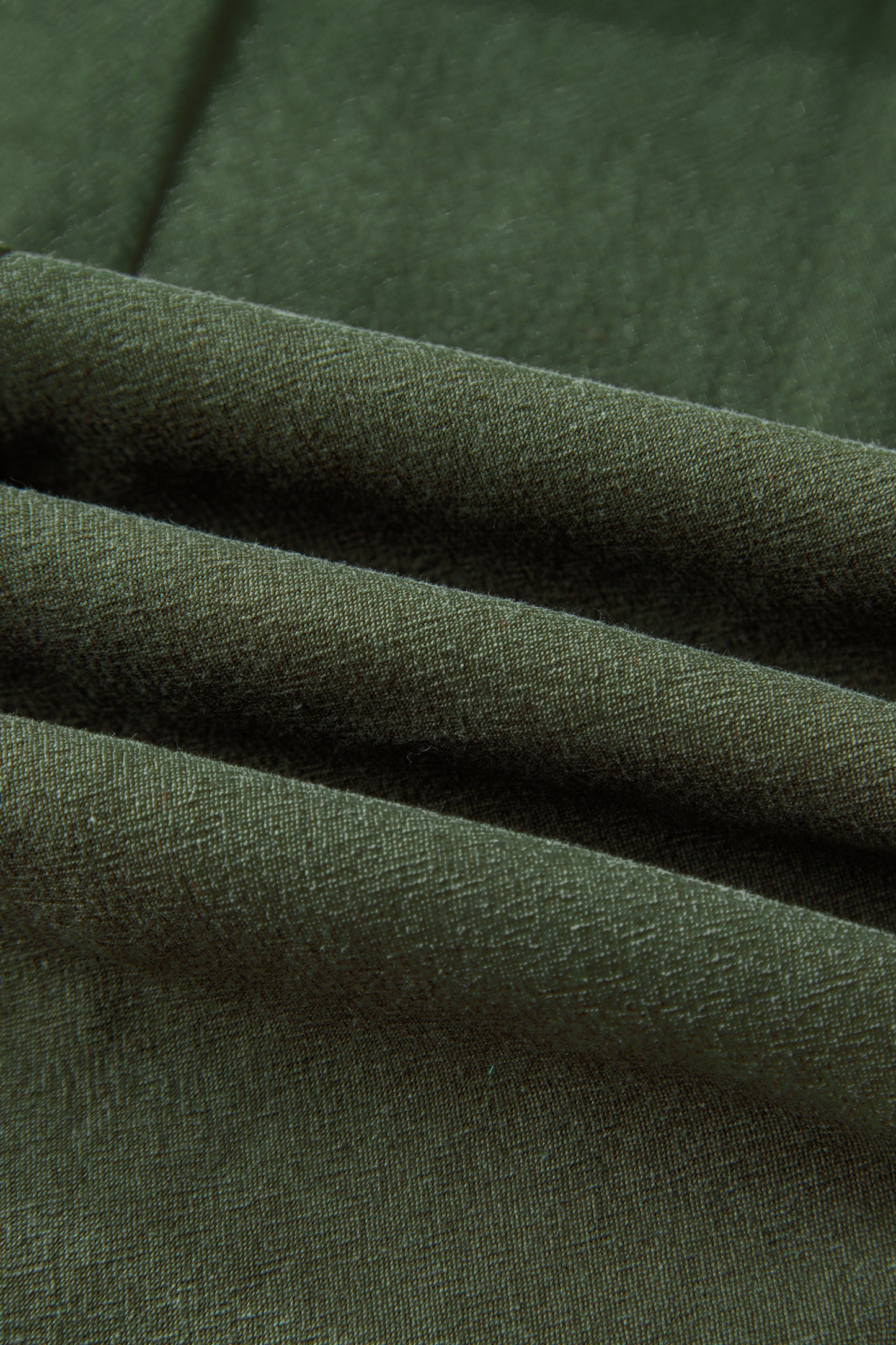 Olive or Black- Barrel Leg Casual Pants