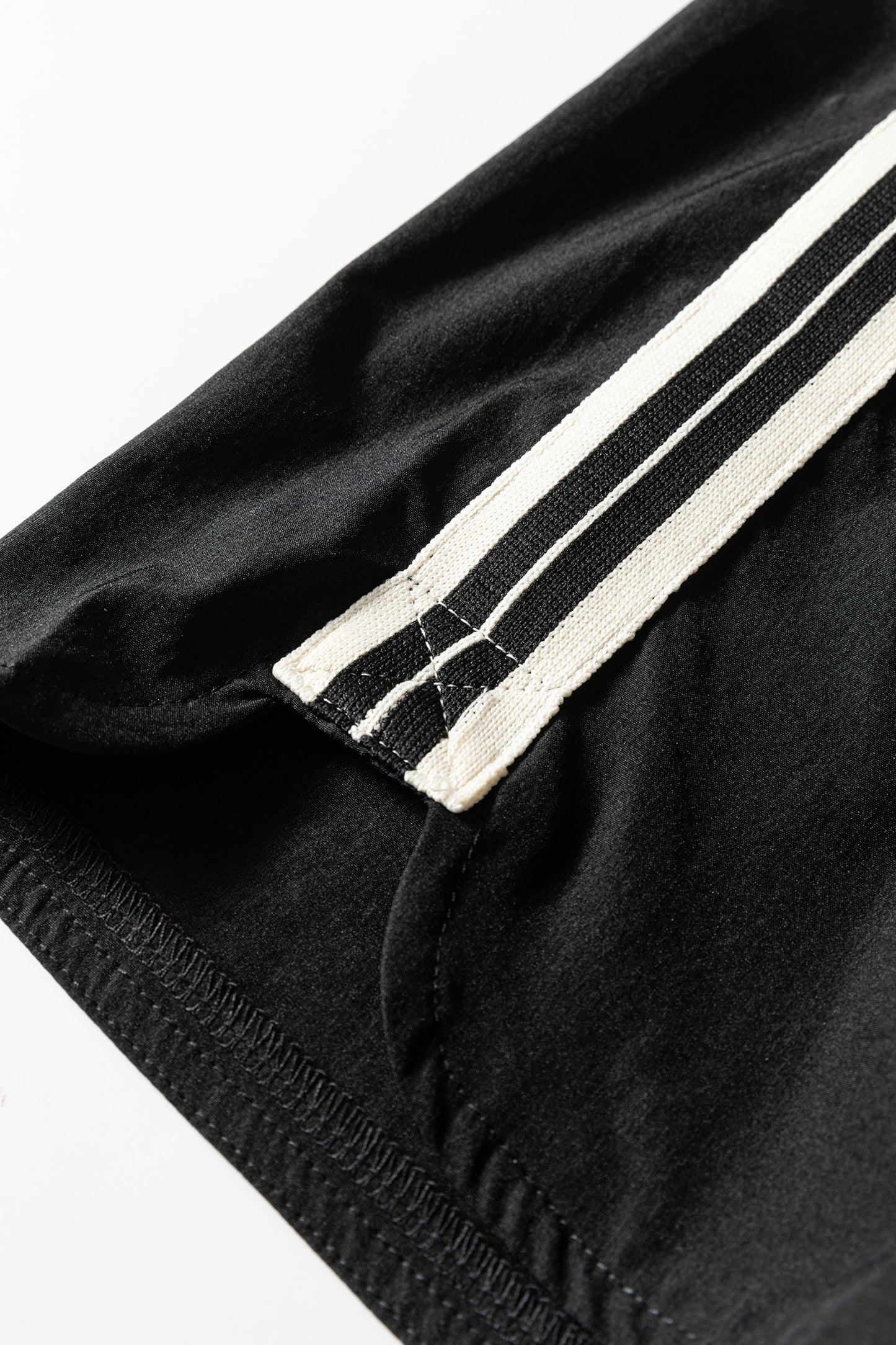 Varsity Striped Athleisure Shorts