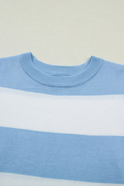 Bold Stripes Knitted T shirt
