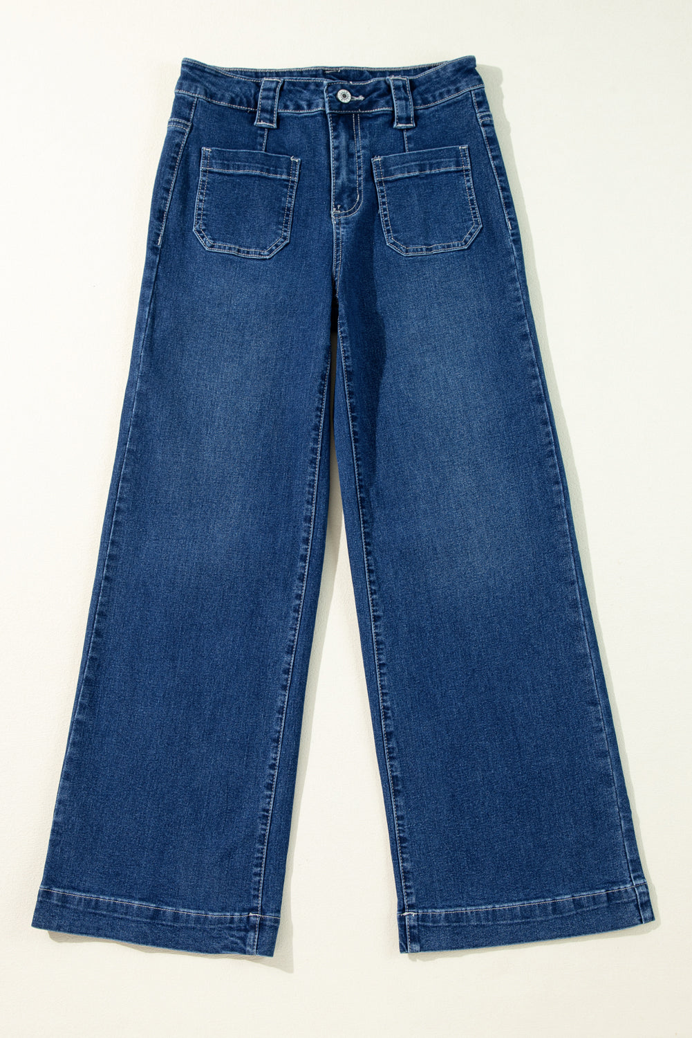 Wide Leg High Waist Jeans