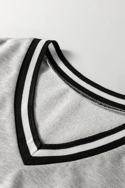 The City Cozy Varsity Dress