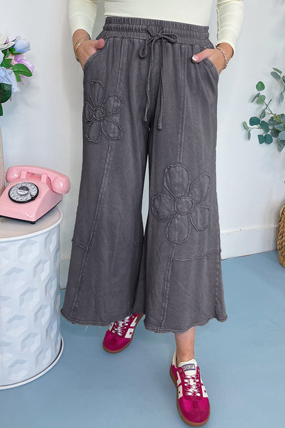 Flower Patch Wide Leg Pants