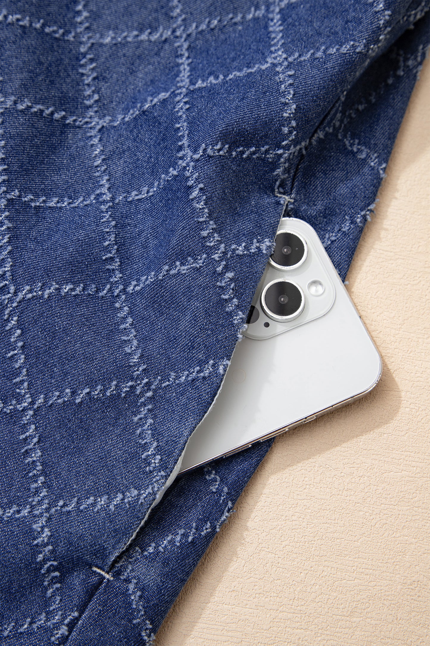 Denim Sleeveless Mini Dress