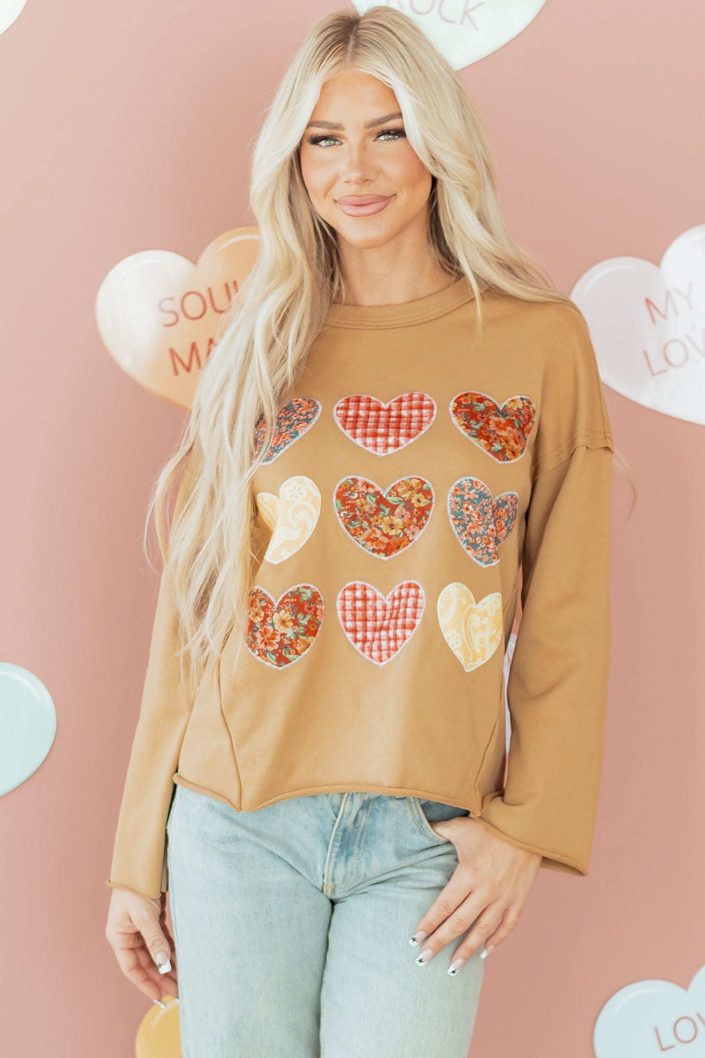 Sweetheart Patch Pullover