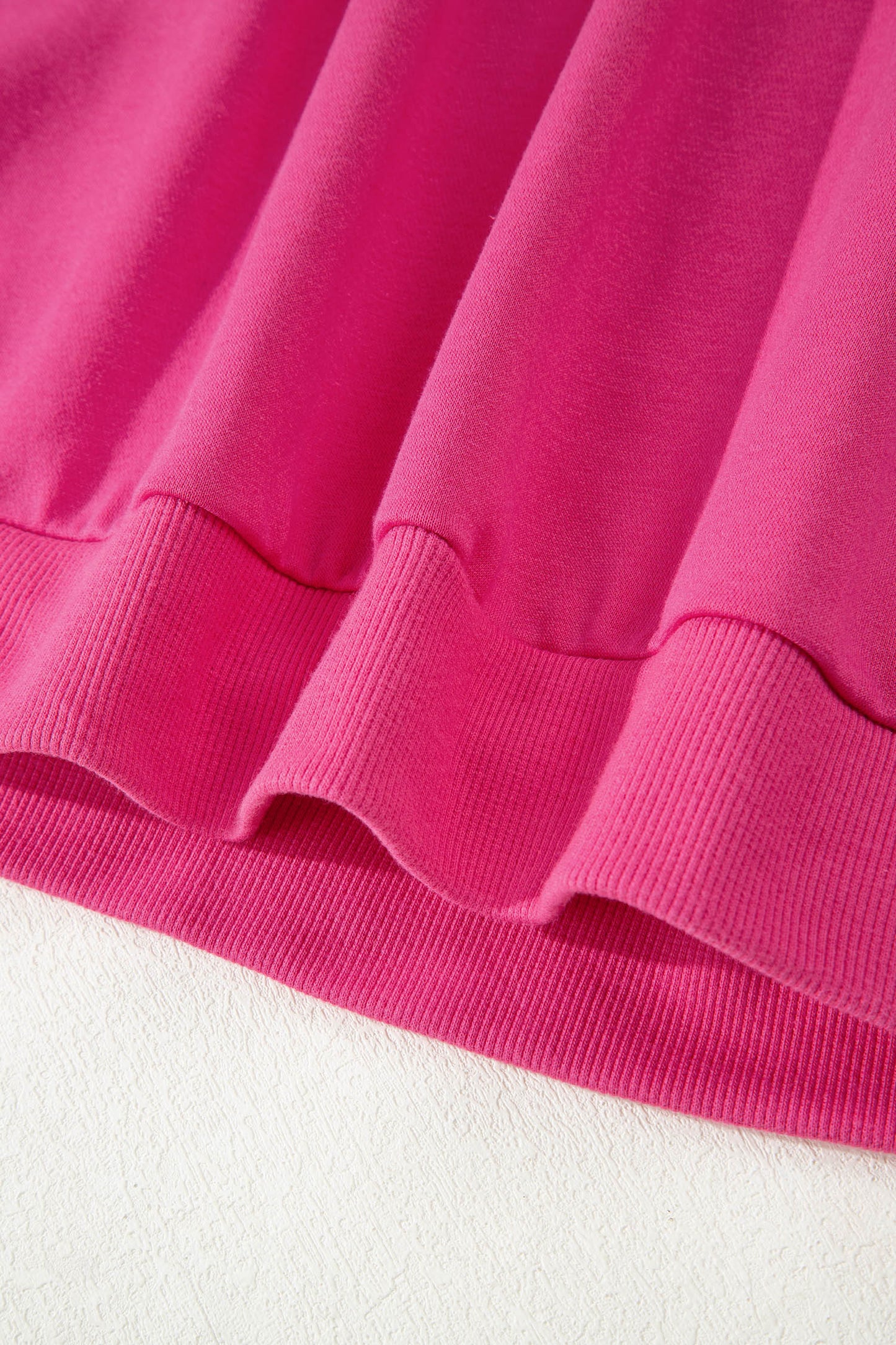 Lucky Embroidered Loose Pullover Sweatshirt