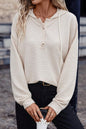 Emmy Hooded Henley Top