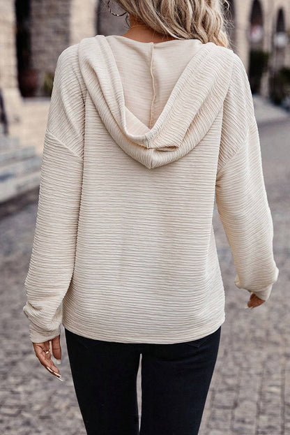 Emmy Hooded Henley Top