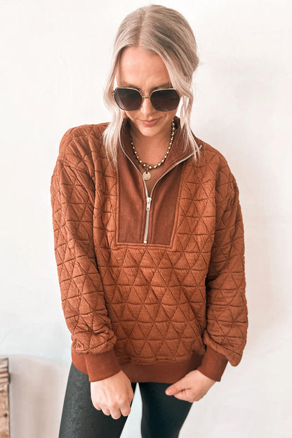 The Everyday Quilted Pullover