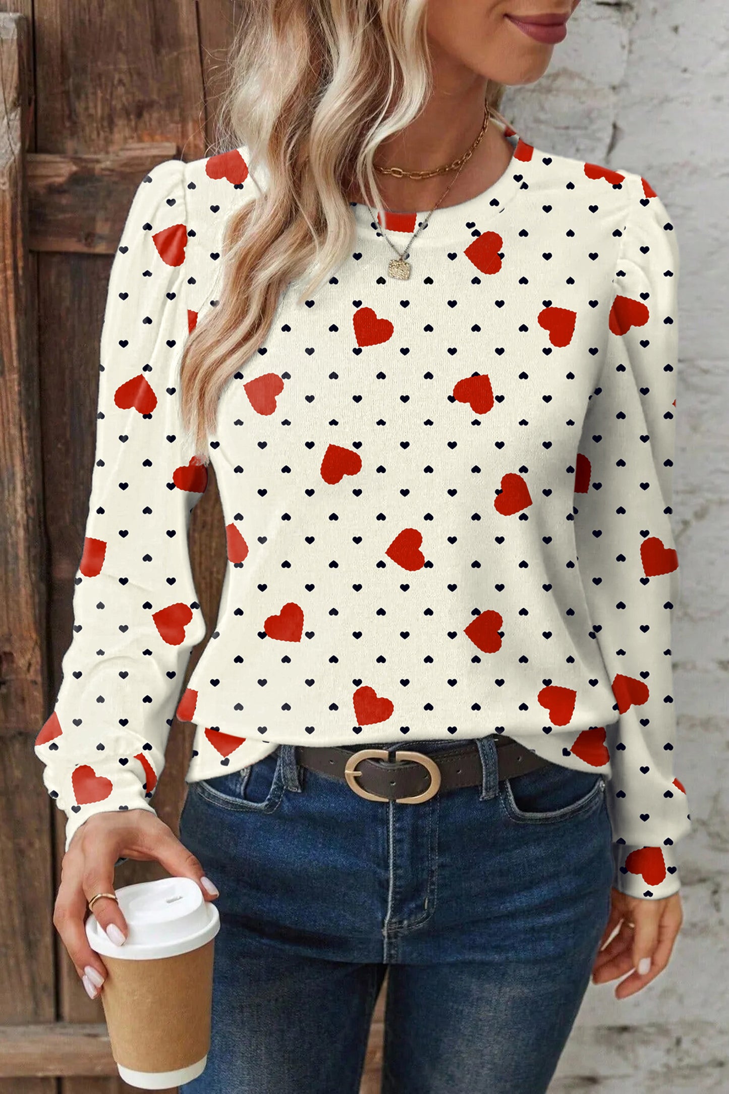 Heart or Heart & Daisy Top