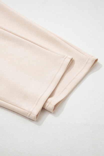 Eyelet Patched Pockets Pants