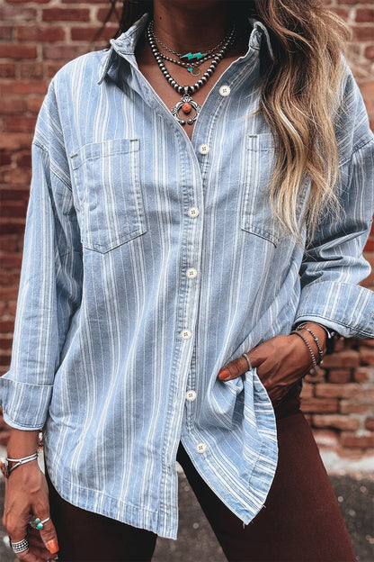 Not Your Mans Denim Shirt