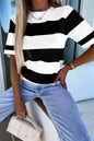 Bold Stripes Knitted T shirt