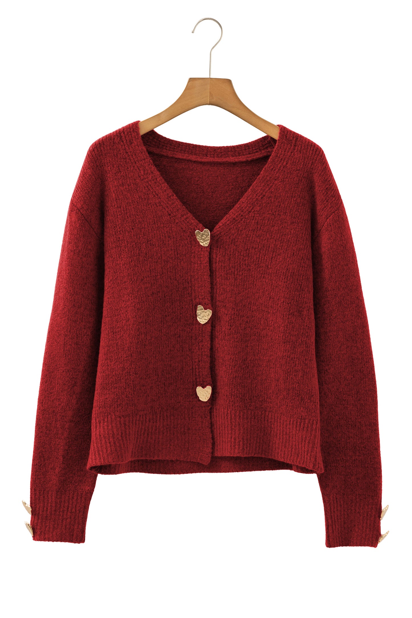 Sweetheart Button Cardigan