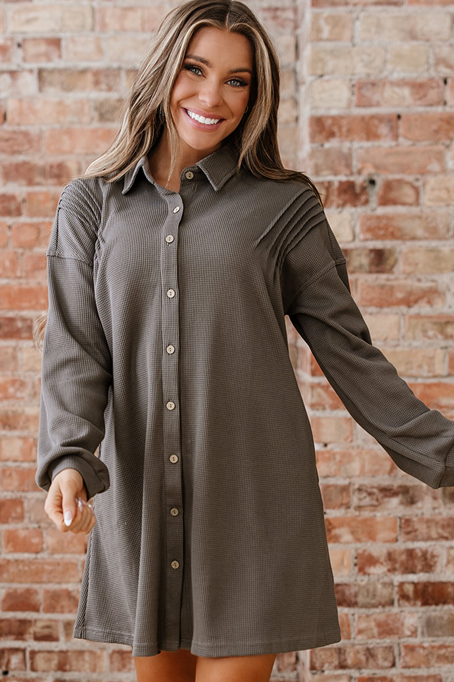 The Everyday Ease Button Dress