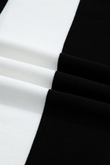 Bold Stripes Knitted T shirt