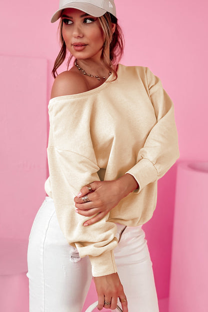Pink, Cream, Black or Blue - Lila Bow Back Sweatshirt