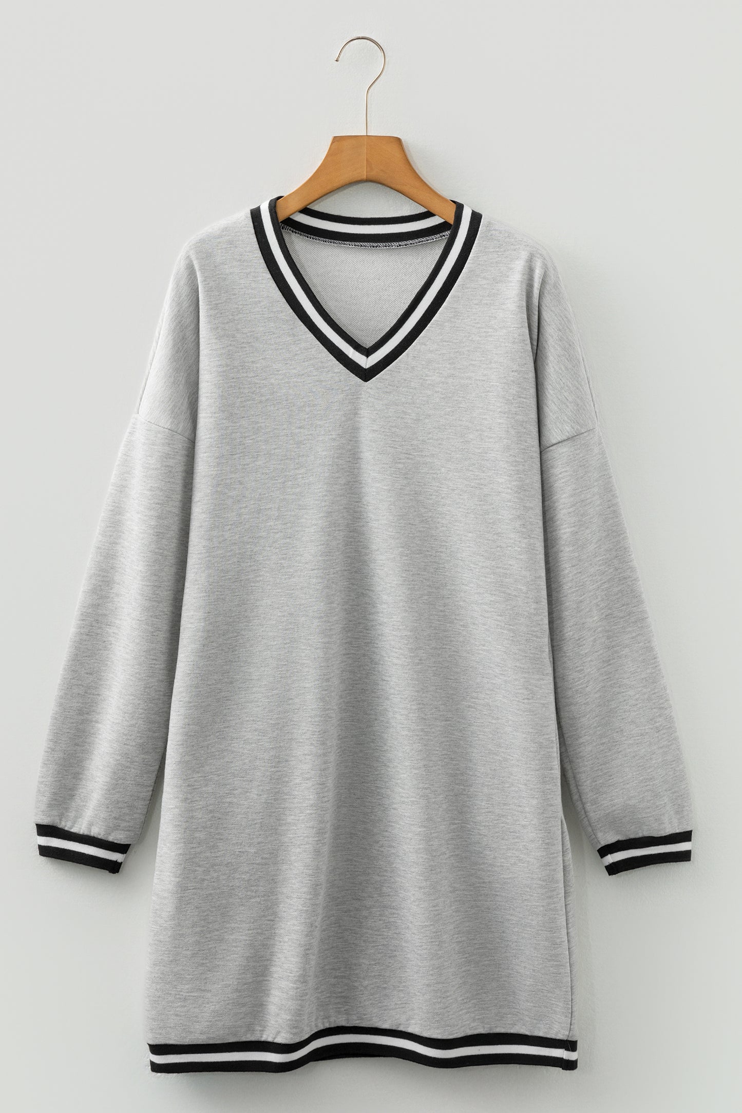 The City Cozy Varsity Dress