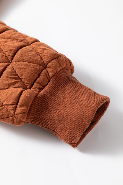 The Everyday Quilted Pullover