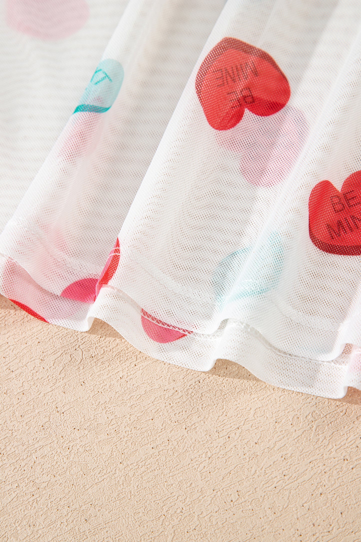 All My Heart Mesh Top