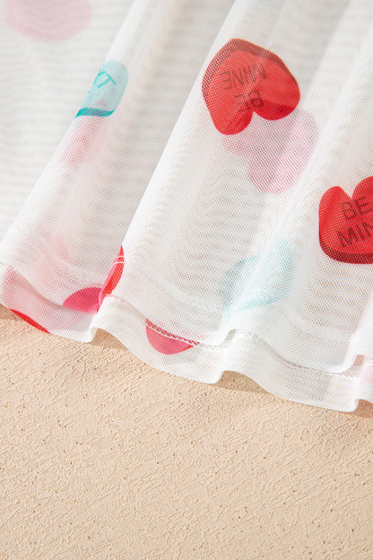 All My Heart Mesh Top