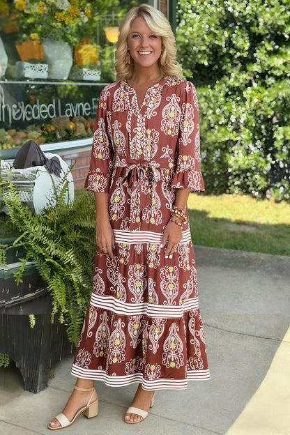 The Whimsy Lane Maxi Dress