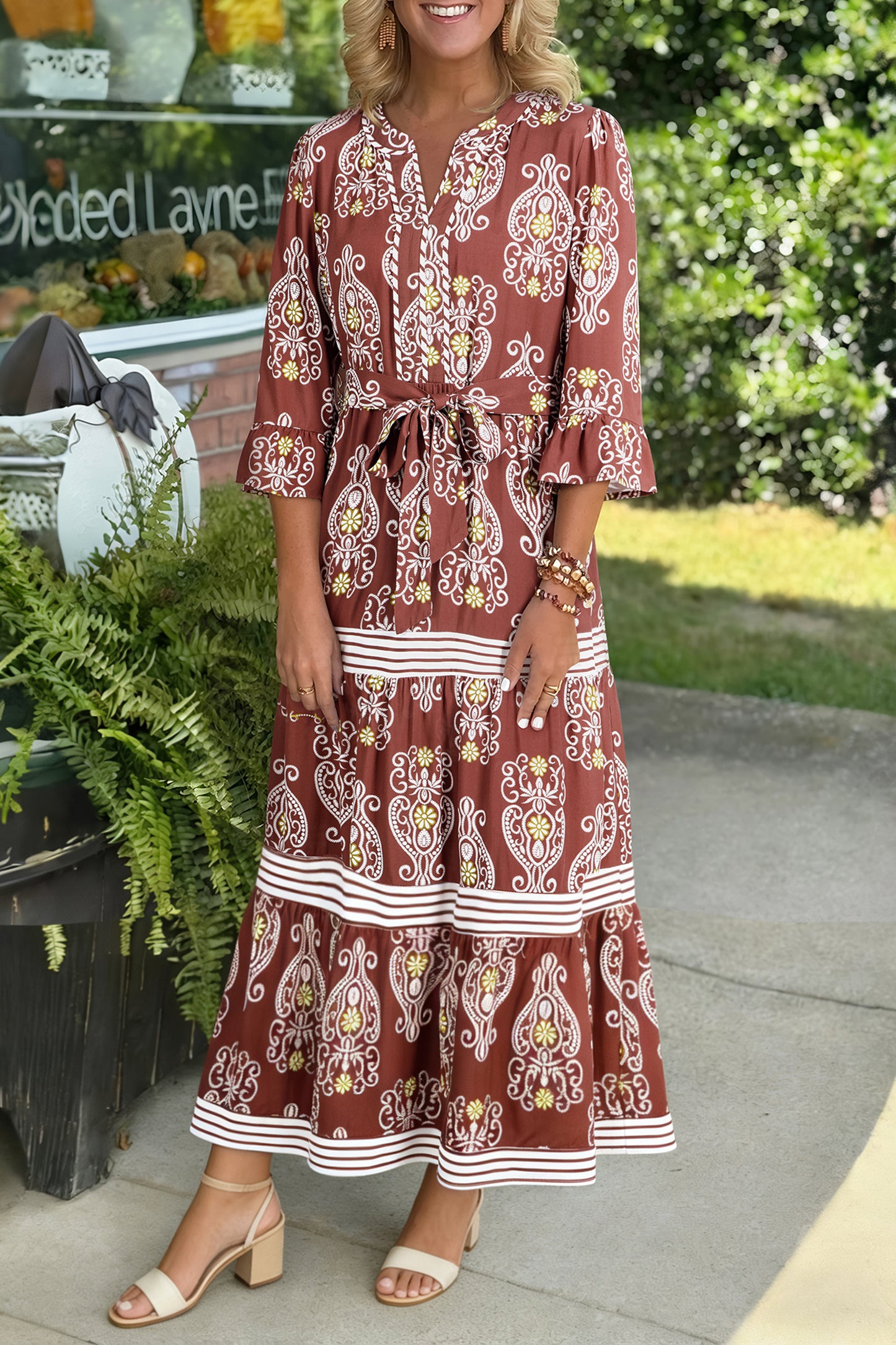 The Whimsy Lane Maxi Dress