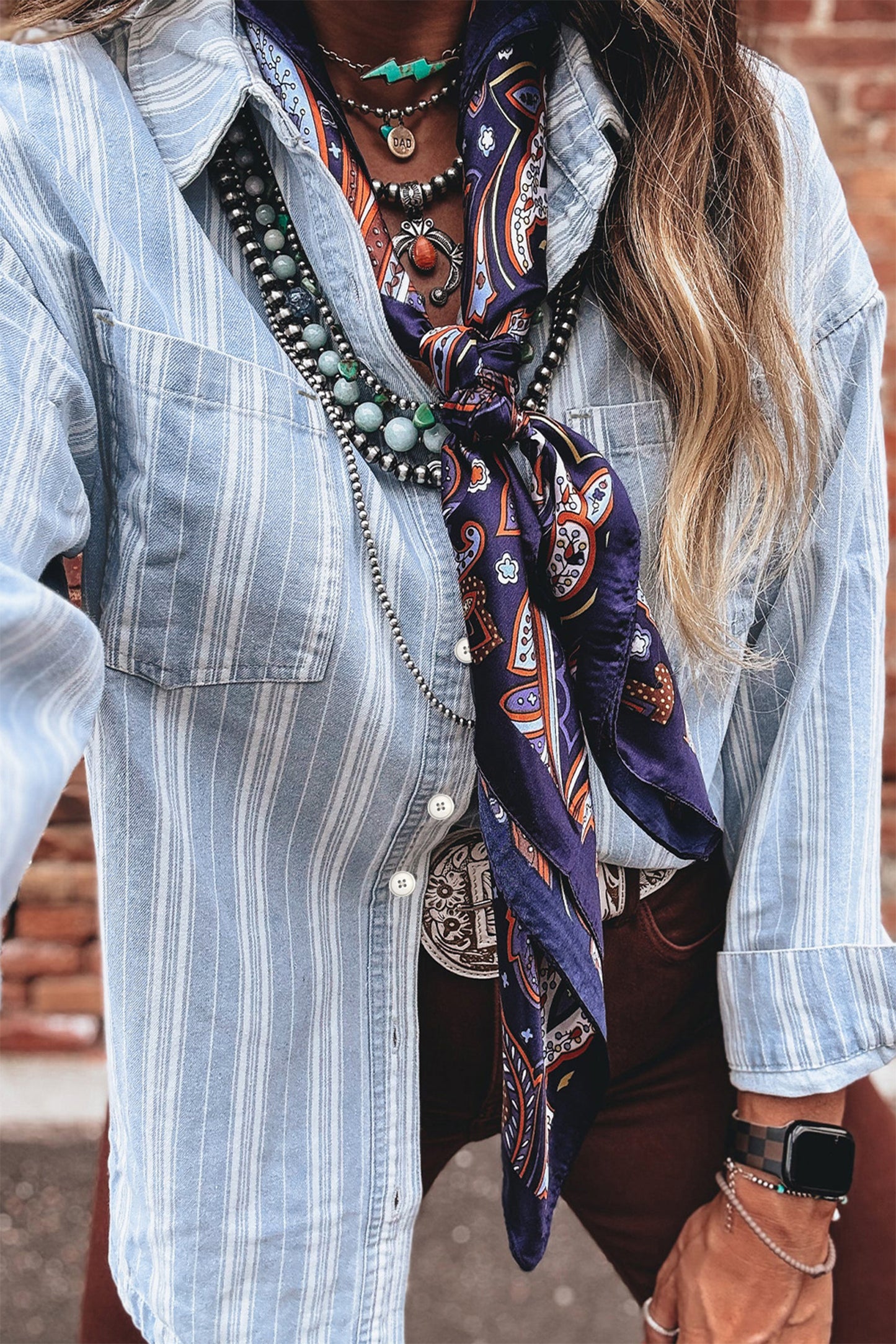 Not Your Mans Denim Shirt