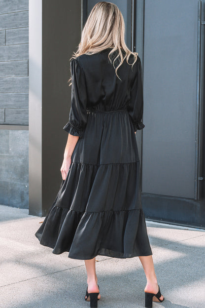 The Midnight Grace Maxi Dress