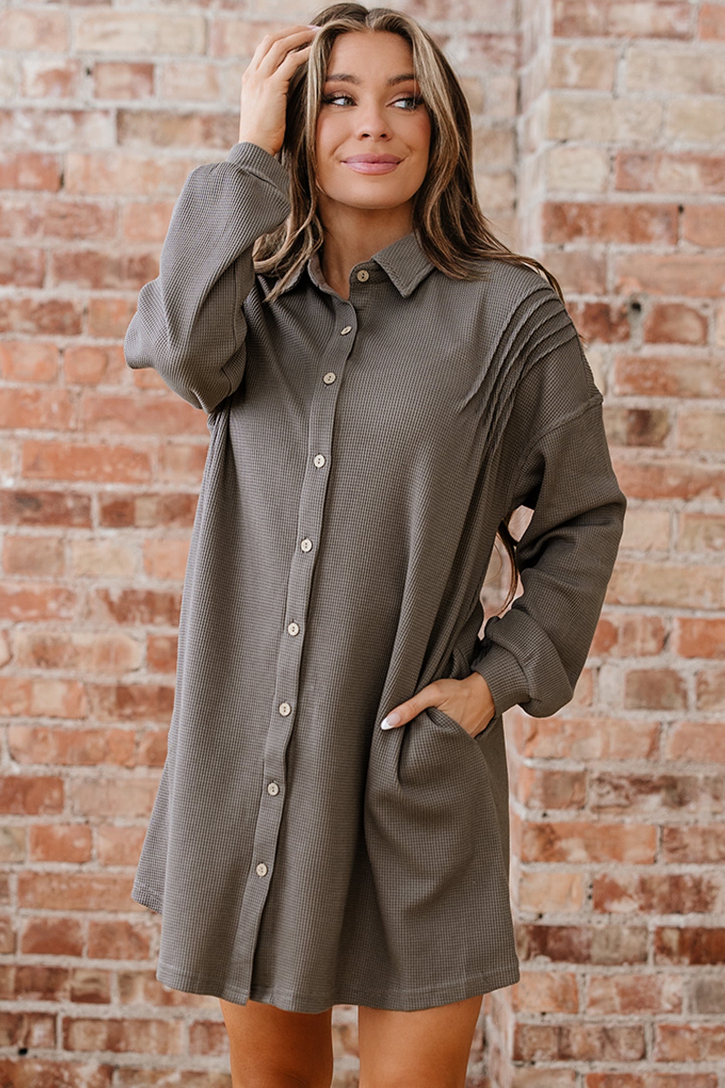 The Everyday Ease Button Dress