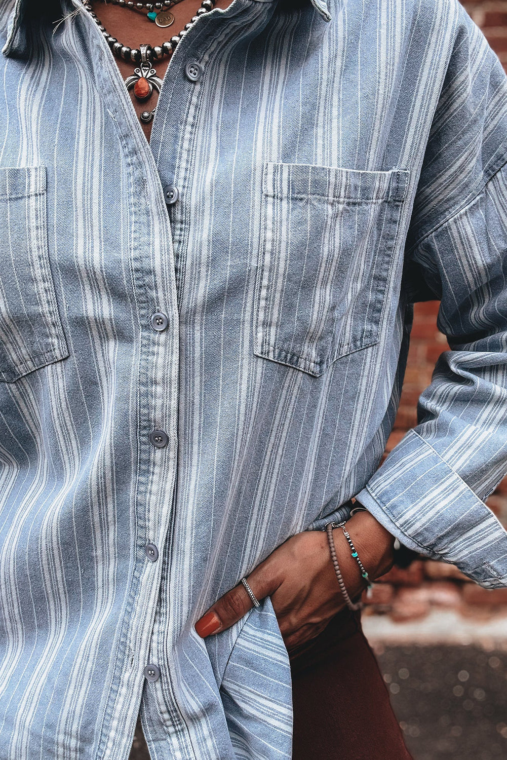 Not Your Mans Denim Shirt
