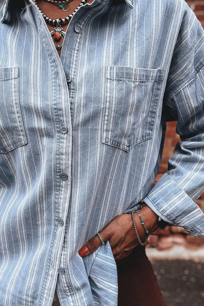 Not Your Mans Denim Shirt