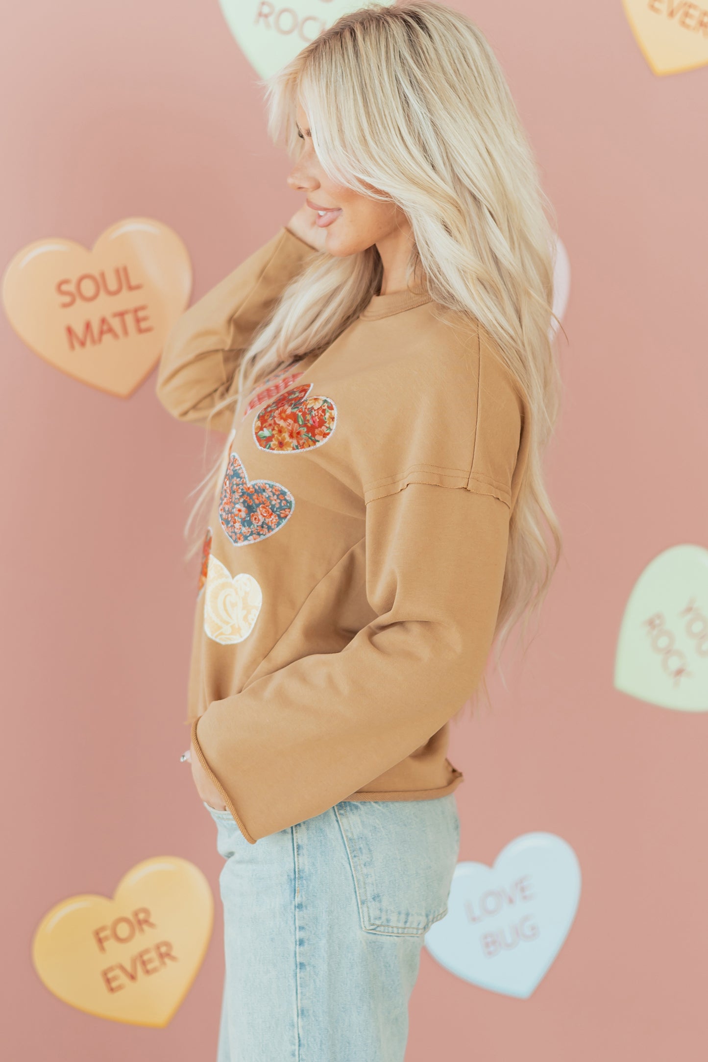 Sweetheart Patch Pullover