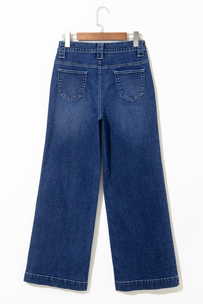 Wide Leg High Waist Jeans