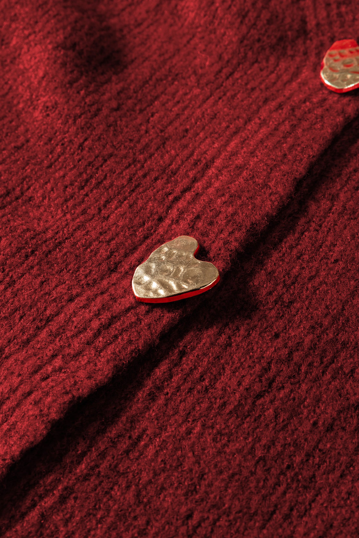 Sweetheart Button Cardigan