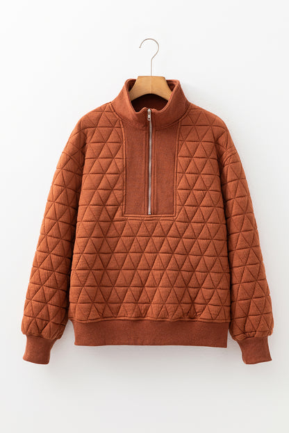 The Everyday Quilted Pullover