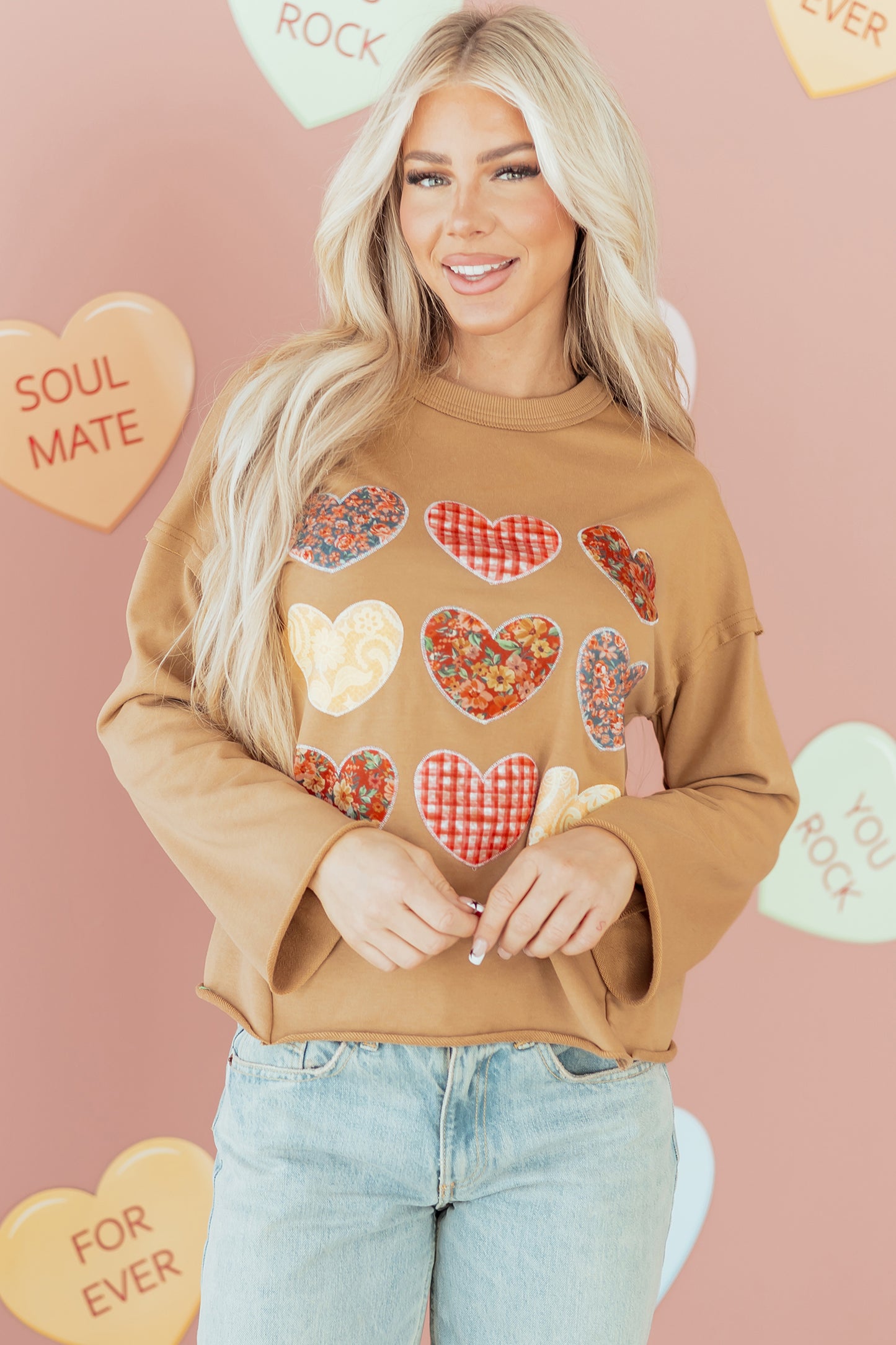 Sweetheart Patch Pullover