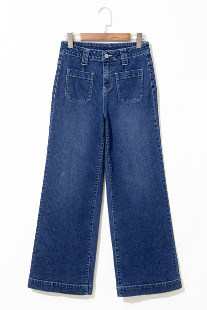 Wide Leg High Waist Jeans
