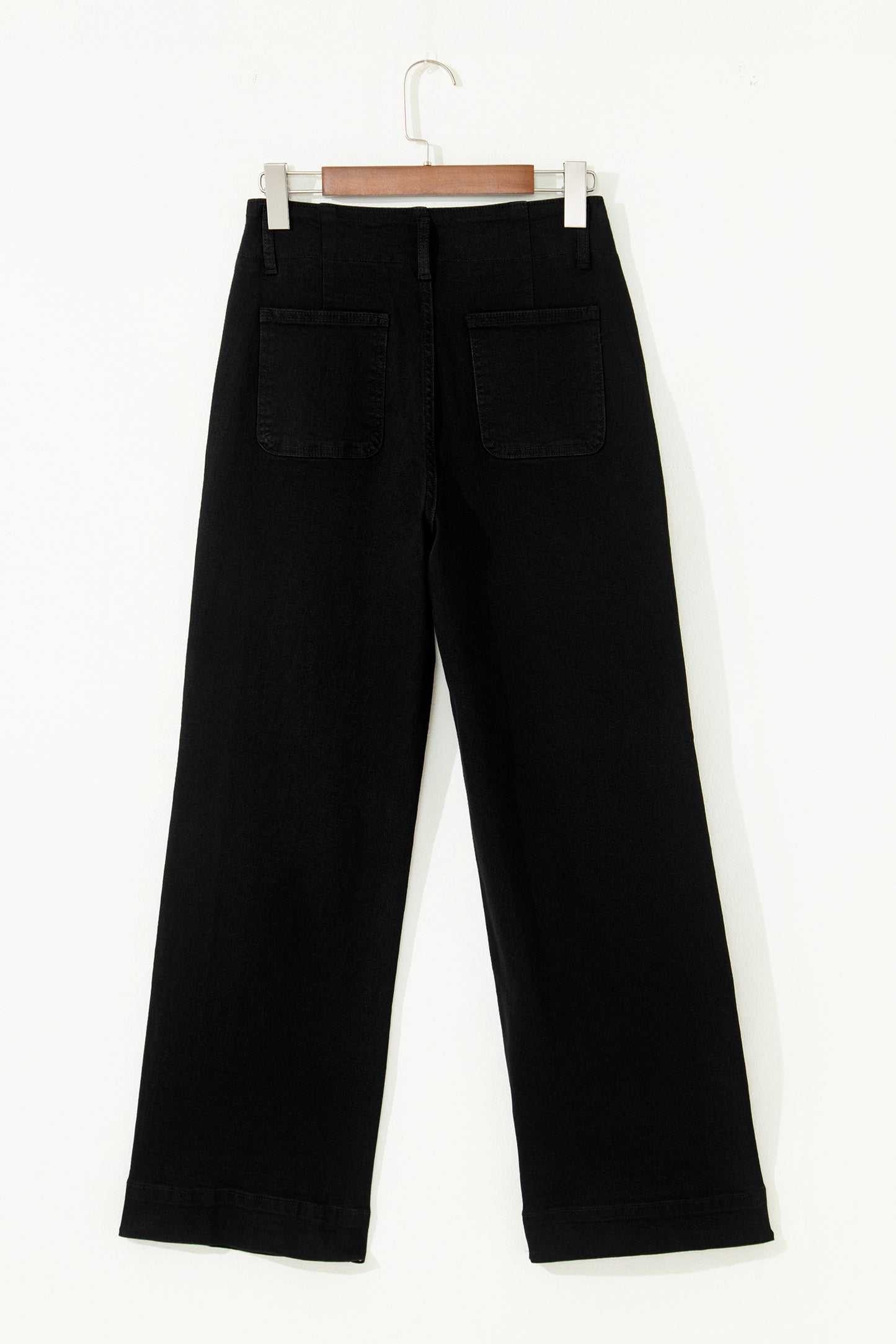 Back In Black High Waist Flared Bottom Jeans
