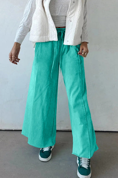 The Coastal Calm Wide-Leg Lounge Pants