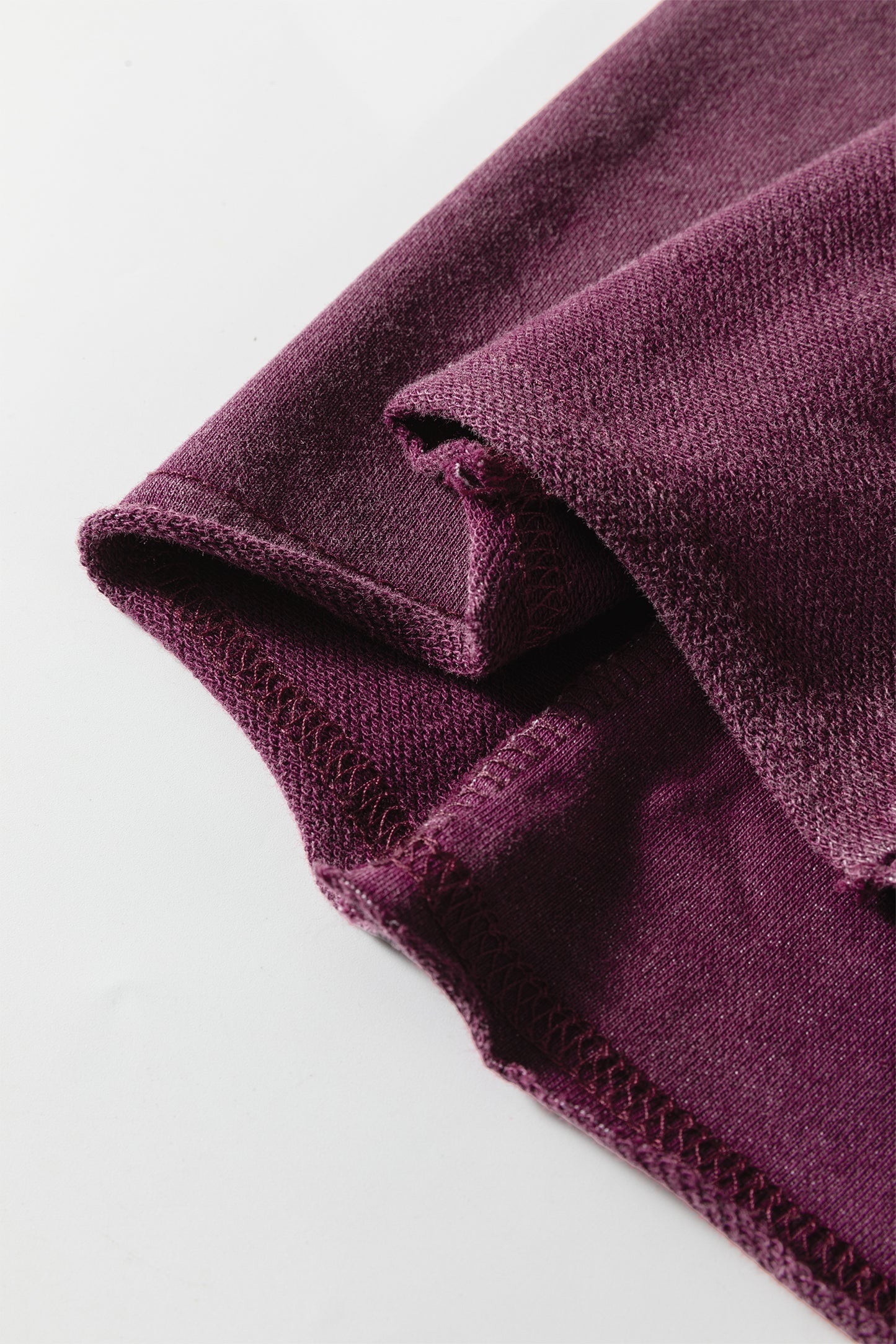 Charcoal, Olive, Rose, Wine, Blue ~ Mineral Wash Tiered Wide Leg Pants