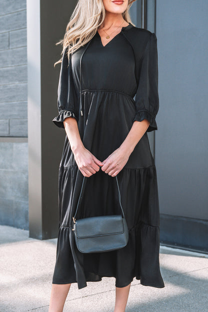 The Midnight Grace Maxi Dress