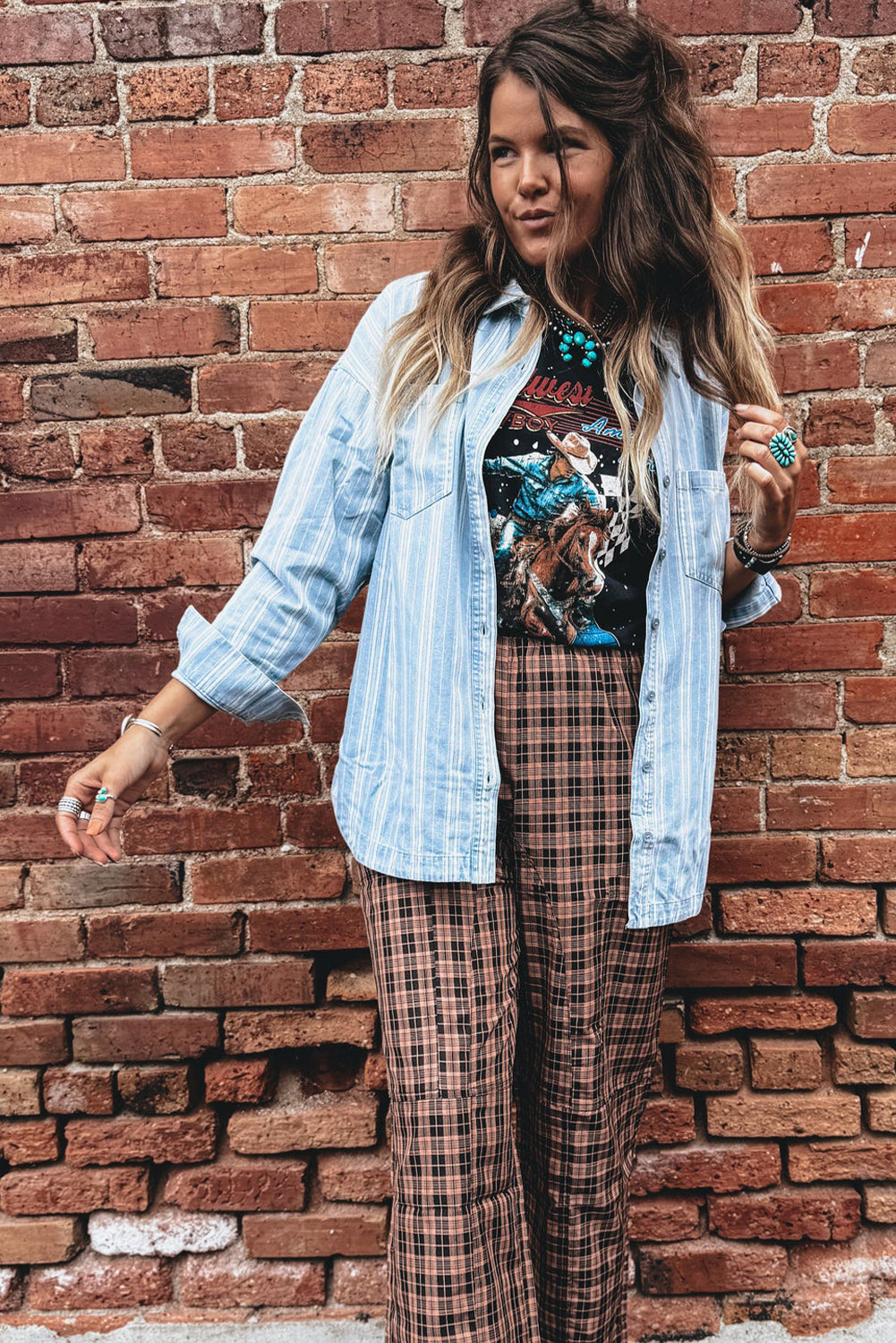 Not Your Mans Denim Shirt