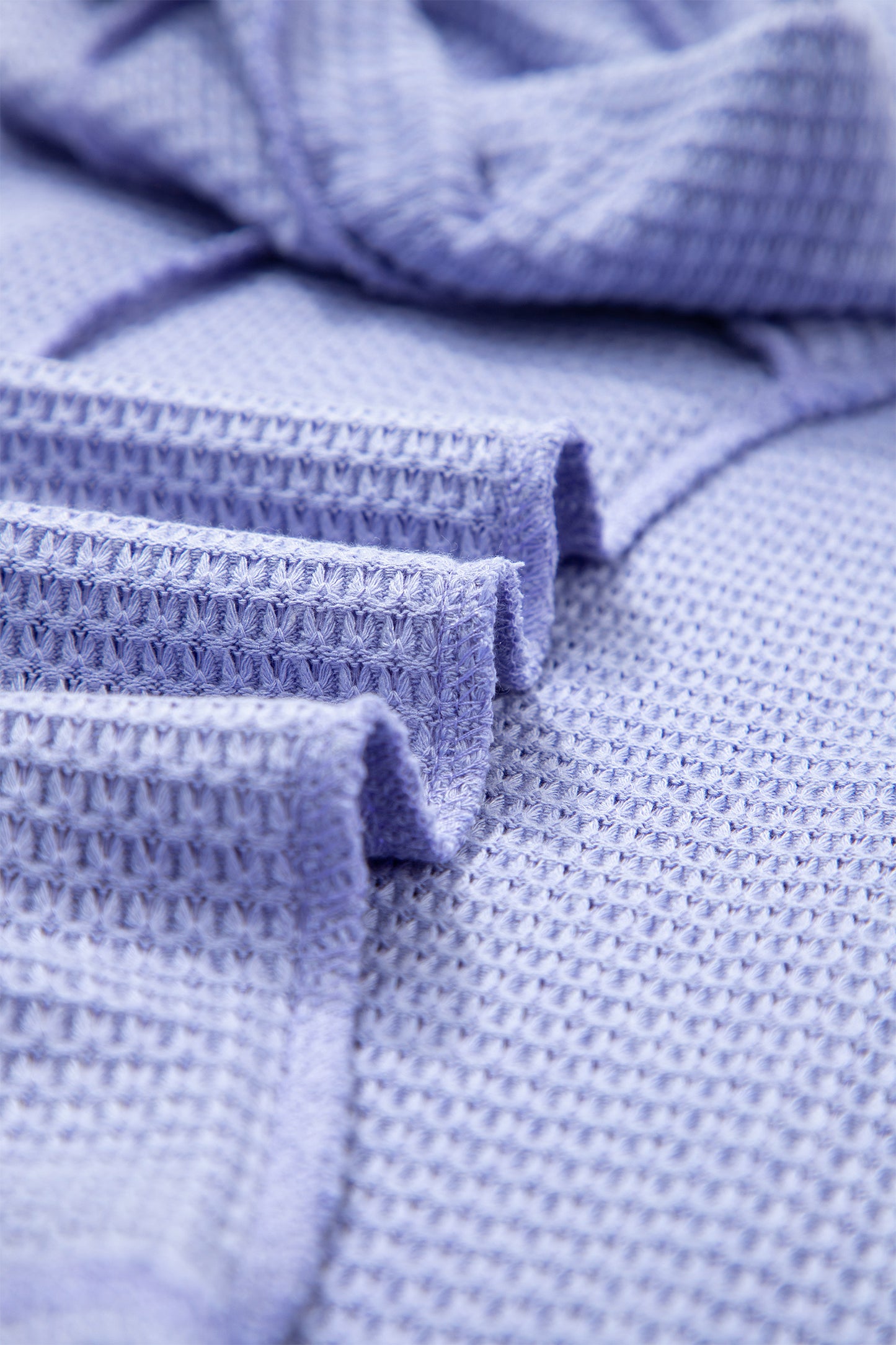 Mint Or Lavender - Waffle Knit Top